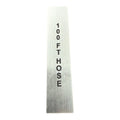 100ft Hose Sticker for the Manifold