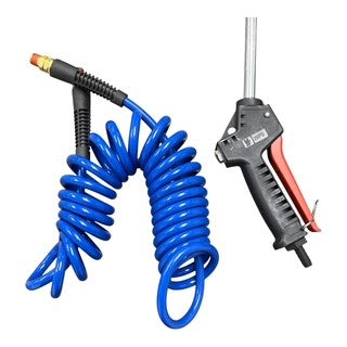 Blue 15ft Chemical Hose With A Chemical Gun