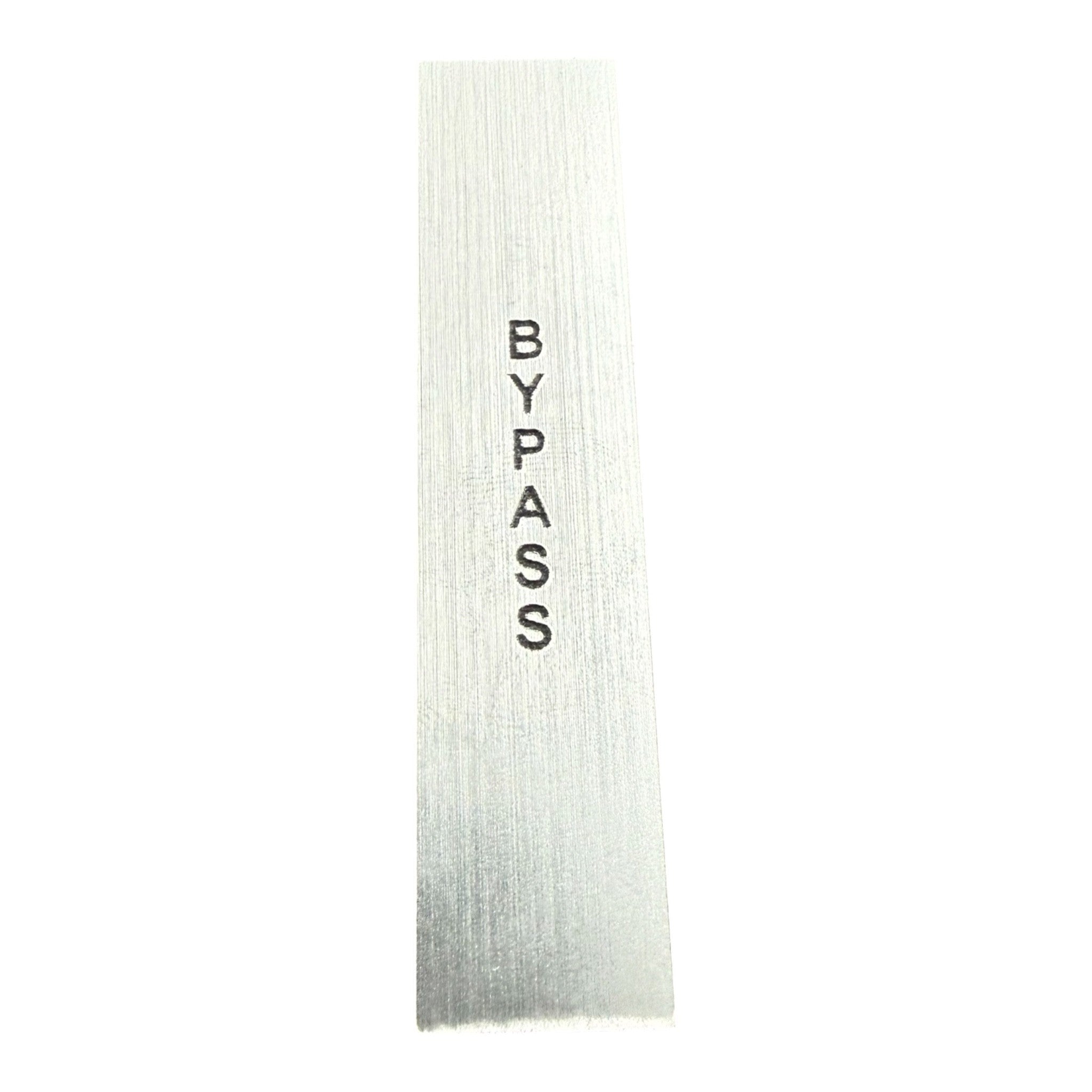 Bypass Sticker for the Manifold