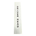 Driver Head Sticker for the Manifold