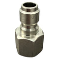 Female Plug 3/8 Stainless Steel