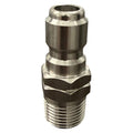 Male Plug 1/4 Stainless Steel