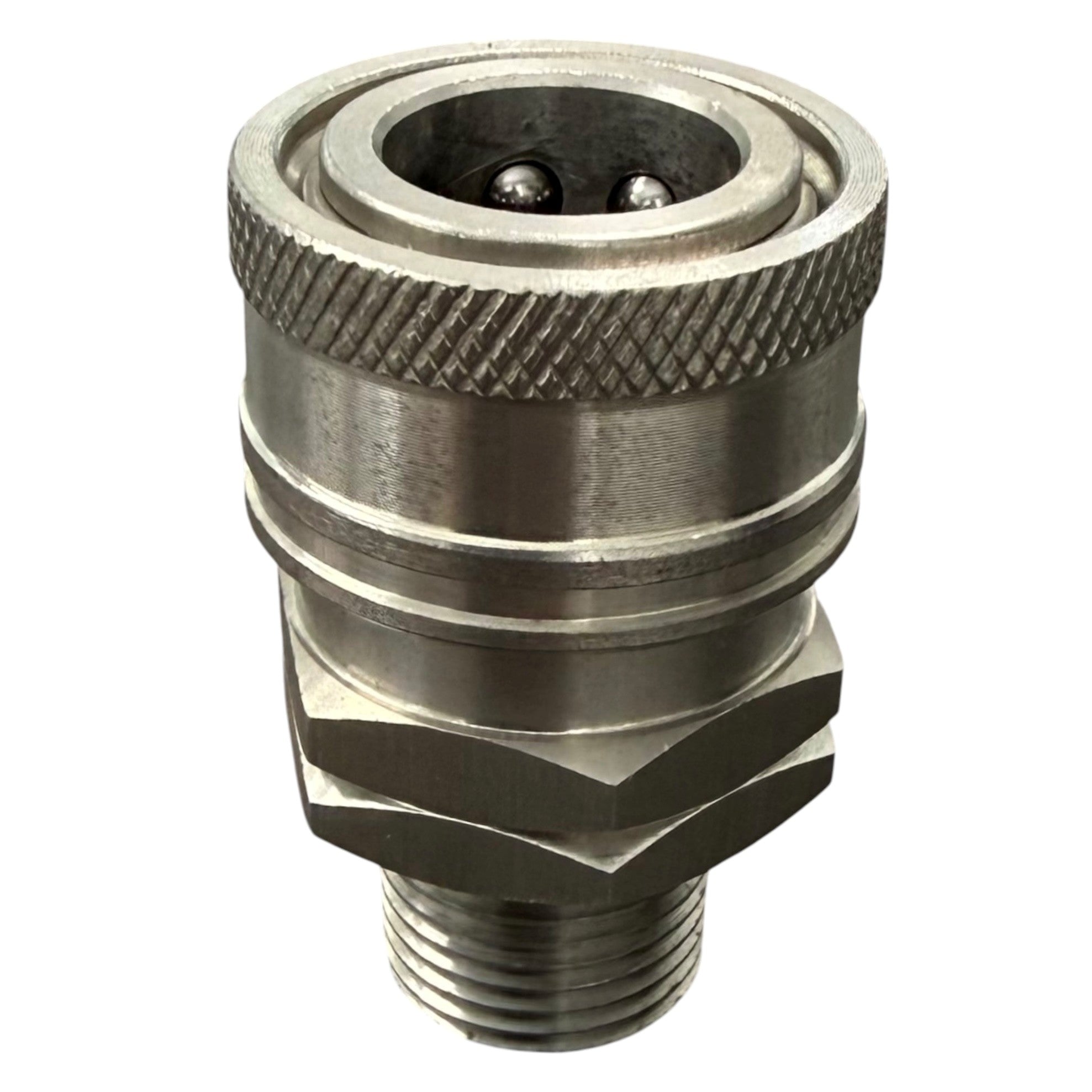 Male Socket 1/4 Stainless Steel