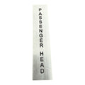Passenger Head Sticker for the Manifold